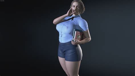 Resident Evil 3 — Realistic naked Jill / 18+ adult mods /。